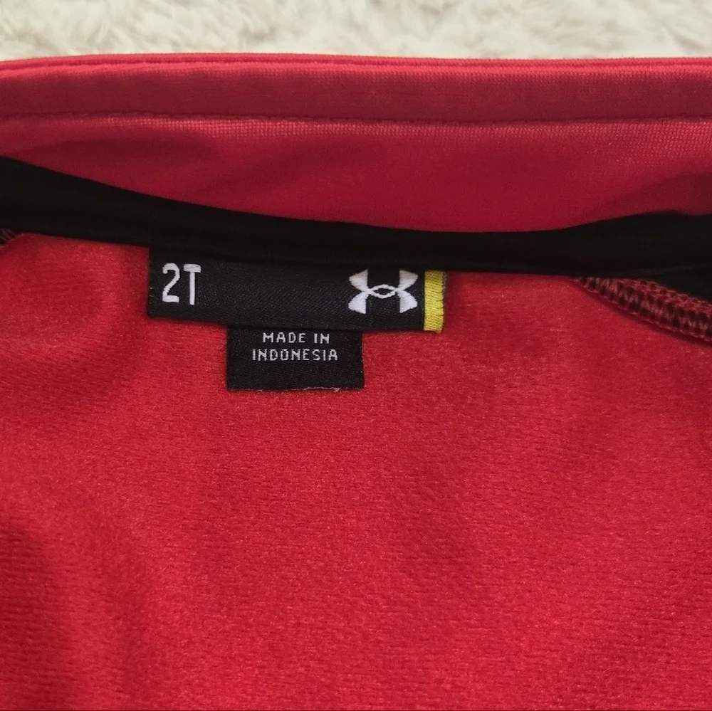 Under Armour Red Zip-Up Jacket, Boys Size 2T